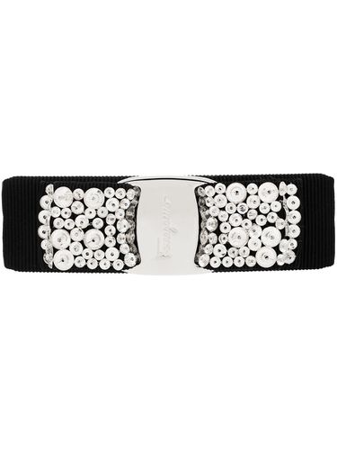 Vara Crystal Embellished Clip - Ferragamo - Modalova