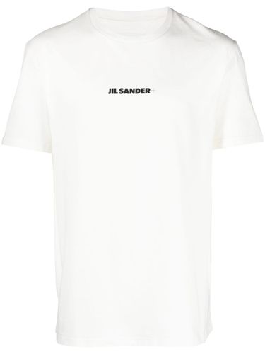 JIL SANDER - Logo Cotton T-shirt - Jil Sander - Modalova