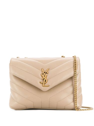 Loulou Small Leather Shoulder Bag - Saint Laurent - Modalova