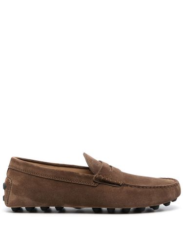 Gommino Suede Leather Loafers - Tod's - Modalova