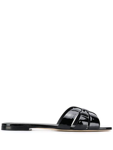 Nu Pieds Tribute Leather Flat Sandals - Saint Laurent - Modalova