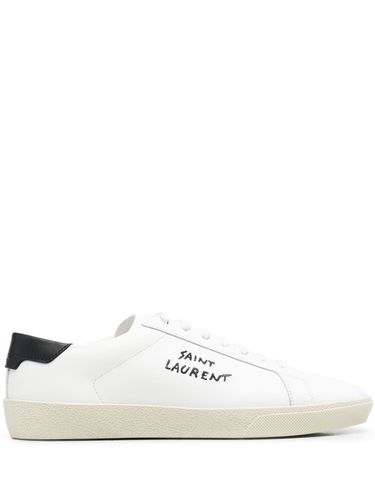 Court Sl/06 Leather Sneakers - Saint Laurent - Modalova