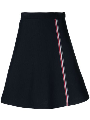 THOM BROWNE - Rwb Cotton Midi Skirt - Thom Browne - Modalova