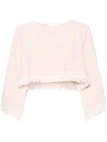 Logo Towelling Cropped Top - Zimmermann - Modalova