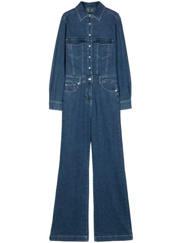 Luxe Denim Jumpsuit - 7 For All Mankind - Modalova