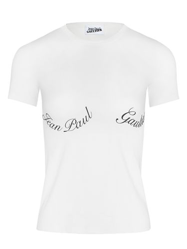 Logo Cotton T-shirt - Jean Paul Gaultier - Modalova
