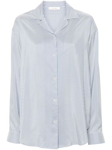 THE ROW - Valene Striped Silk Shirt - The Row - Modalova