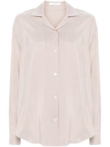 THE ROW - Valene Striped Silk Shirt - The Row - Modalova