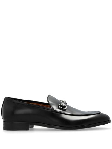 GUCCI - Leather Loafers - Gucci - Modalova