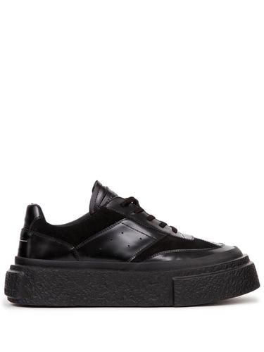 Leather Sneakers - MM6 Maison Margiela - Modalova