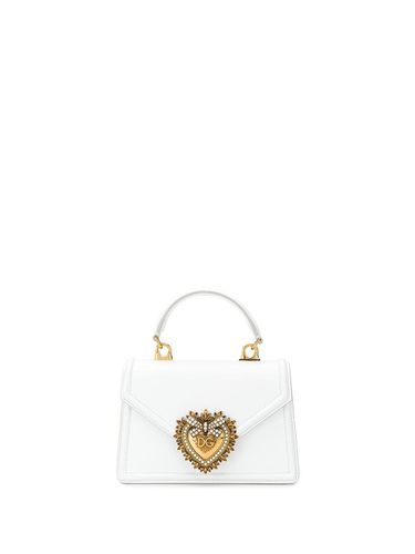 Small Leather Devotion Handbag - Dolce & Gabbana - Modalova