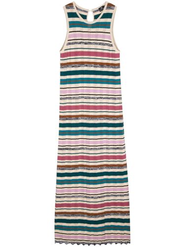 Striped Knit Midi Dress - PS Paul Smith - Modalova