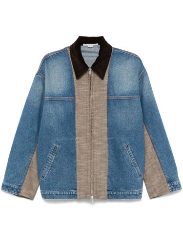 Denim And Tweed Jacket - Stella McCartney - Modalova