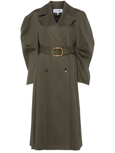 LOEWE - Cotton Trench Coat - Loewe - Modalova