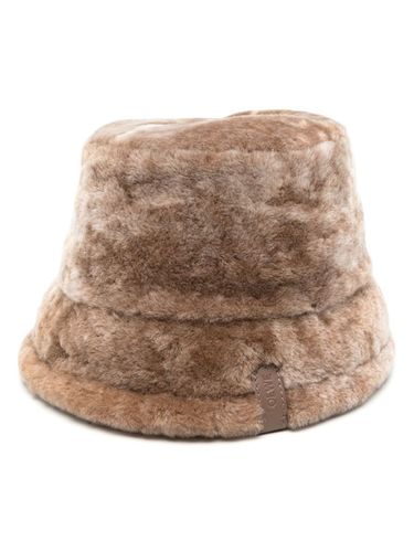 LOEWE - Shearling Bucket Hat - Loewe - Modalova