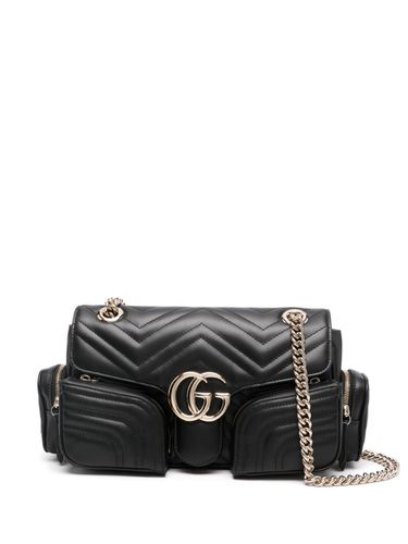 Gg Marmont Small Leather Shoulder Bag - Gucci - Modalova