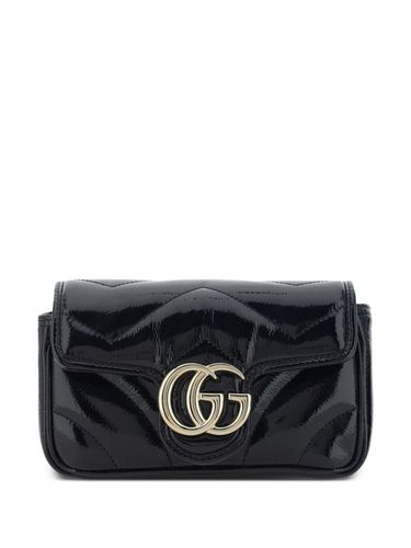 GUCCI - Gg Marmont Leather Mini Bag - Gucci - Modalova