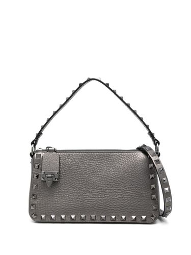 Rockstud Small Laminated Leather Shoulder Bag - Valentino Garavani - Modalova