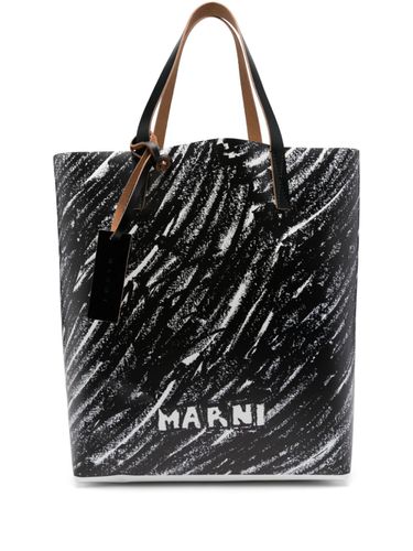 MARNI - Tribeca Printed Tote Bag - Marni - Modalova