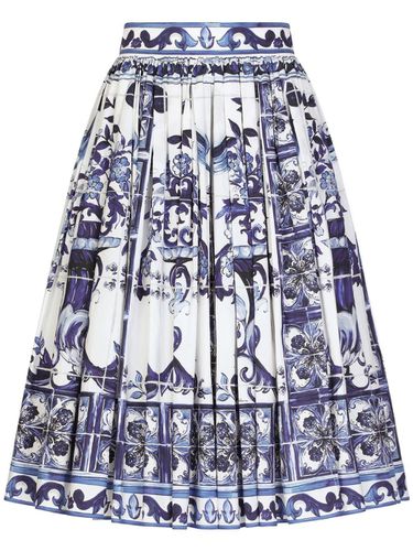 Maiolica Print Skirt - Dolce & Gabbana - Modalova