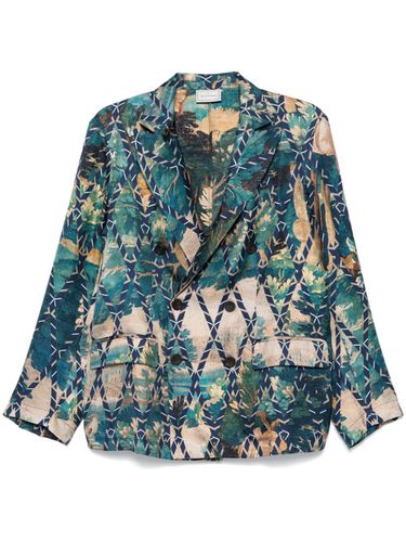 Printed Silk Jacket - Pierre-Louis Mascia - Modalova