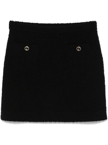 GUCCI - Bouclé Wool Mini Skirt - Gucci - Modalova