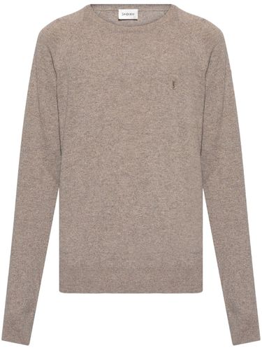 Cashmere Crewneck Jumper - Saint Laurent - Modalova