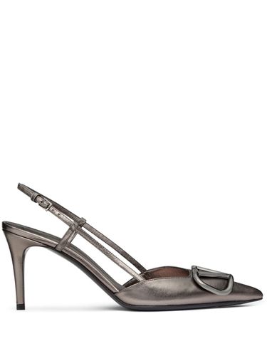 Vlogo Signature Laminated Leather Pumps - Valentino Garavani - Modalova