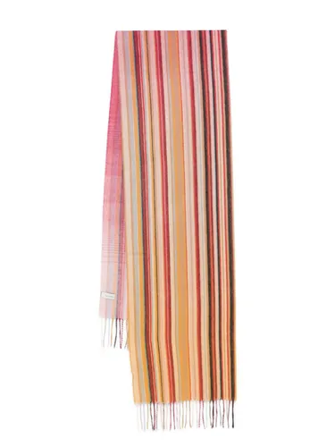 Signature Stripe Wool Scarf - Paul Smith - Modalova