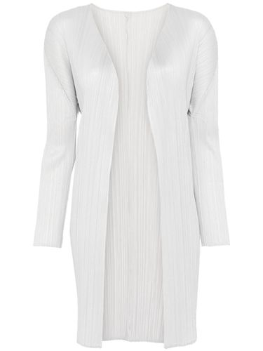 Pleated Midi Cardigan - Pleats Please Issey Miyake - Modalova