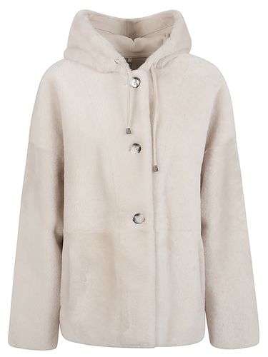 ENES - Fur Hooded Jacket - Enes - Modalova