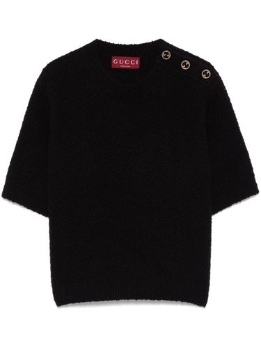 Bouclé Wool Crewneck Sweater - Gucci - Modalova