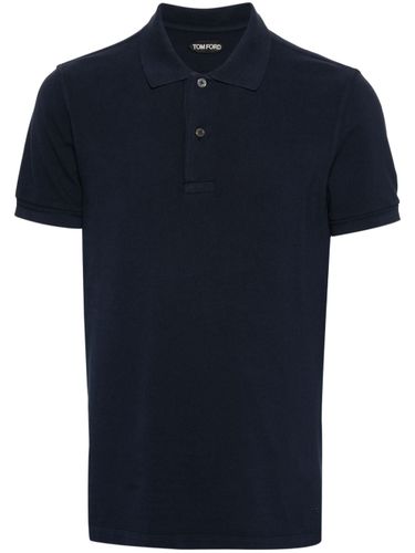 TOM FORD - Cotton Polo Shirt - Tom Ford - Modalova