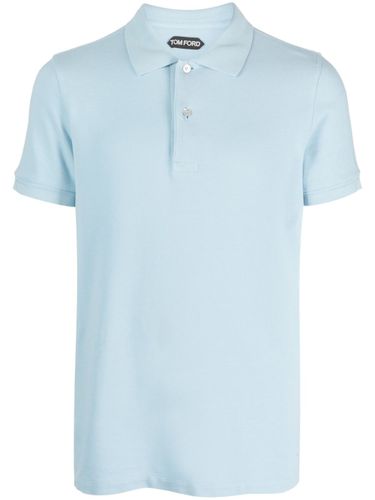 TOM FORD - Cotton Polo Shirt - Tom Ford - Modalova