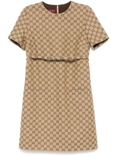 GUCCI - Gg Supreme Mini Dress - Gucci - Modalova