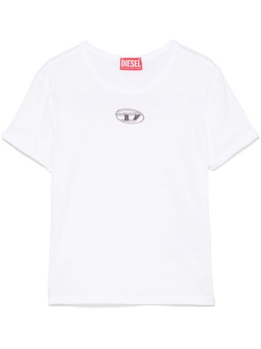 DIESEL - Oval-d Cotton T-shirt - Diesel - Modalova