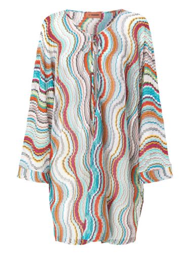 Printed Short Cover Up - Missoni Beachwear - Modalova