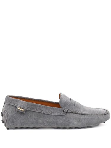 Gommino Suede Leather Loafers - Tod's - Modalova