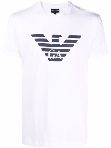 Logo Cotton T-shirt - Emporio Armani - Modalova