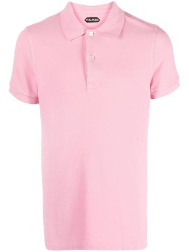 TOM FORD - Cotton Polo Shirt - Tom Ford - Modalova