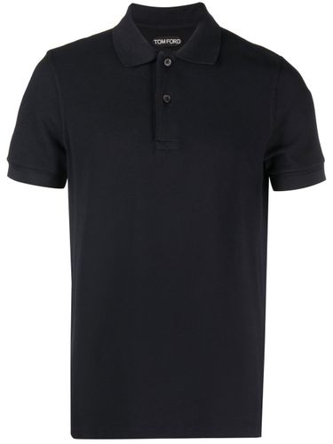 TOM FORD - Cotton Polo Shirt - Tom Ford - Modalova