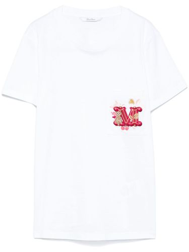 MAX MARA - Logo Cotton T-shirt - Max Mara - Modalova