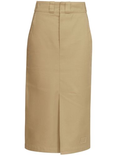 Cotton Blend Midi Skirt - Maison Margiela - Modalova