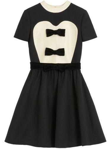 Wool And Silk Blend Mini Dress - Valentino - Modalova