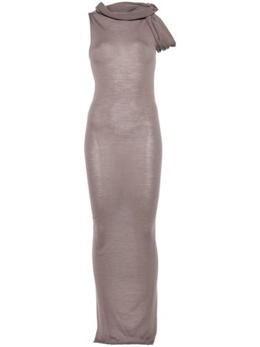 Banded T Wool Long Dress - Rick Owens - Modalova