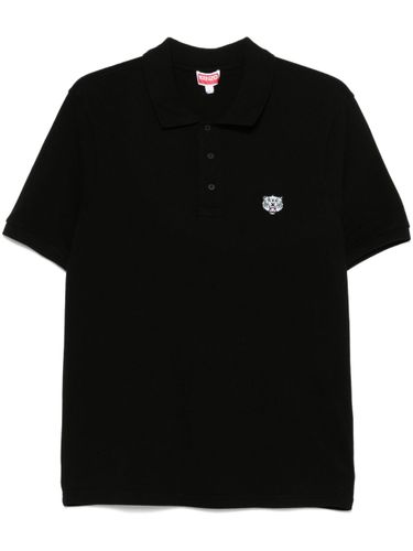 Happy Tiger Cotton Polo Shirt - Kenzo - Modalova