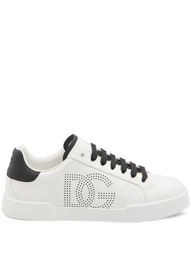 New Roma Leather Sneakers - Dolce & Gabbana - Modalova