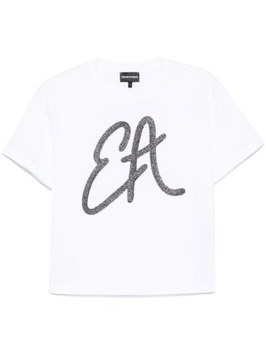 Logo Cotton T-shirt - Emporio Armani - Modalova