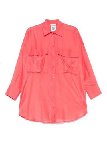 Angelica Cotton And Silk Shirt - Semicouture - Modalova