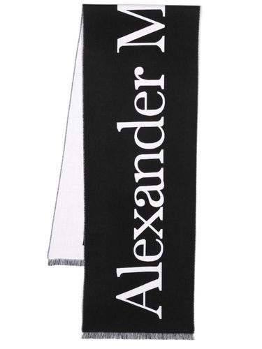 ALEXANDER MCQUEEN - Scarf With Logo - Alexander McQueen - Modalova